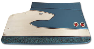 1960-1960 Chevrolet Corvette Door Panels. Turquoise Deluxe