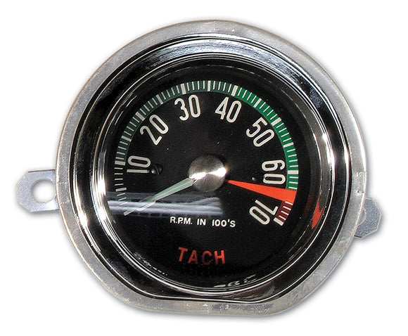 1960-1960 Chevrolet Corvette Tachometer - Distributor Drive 1960E 6500 RPM