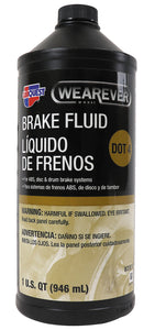 1953-2020 Chevrolet Corvette Brake Fluid. DOT 4 Quart