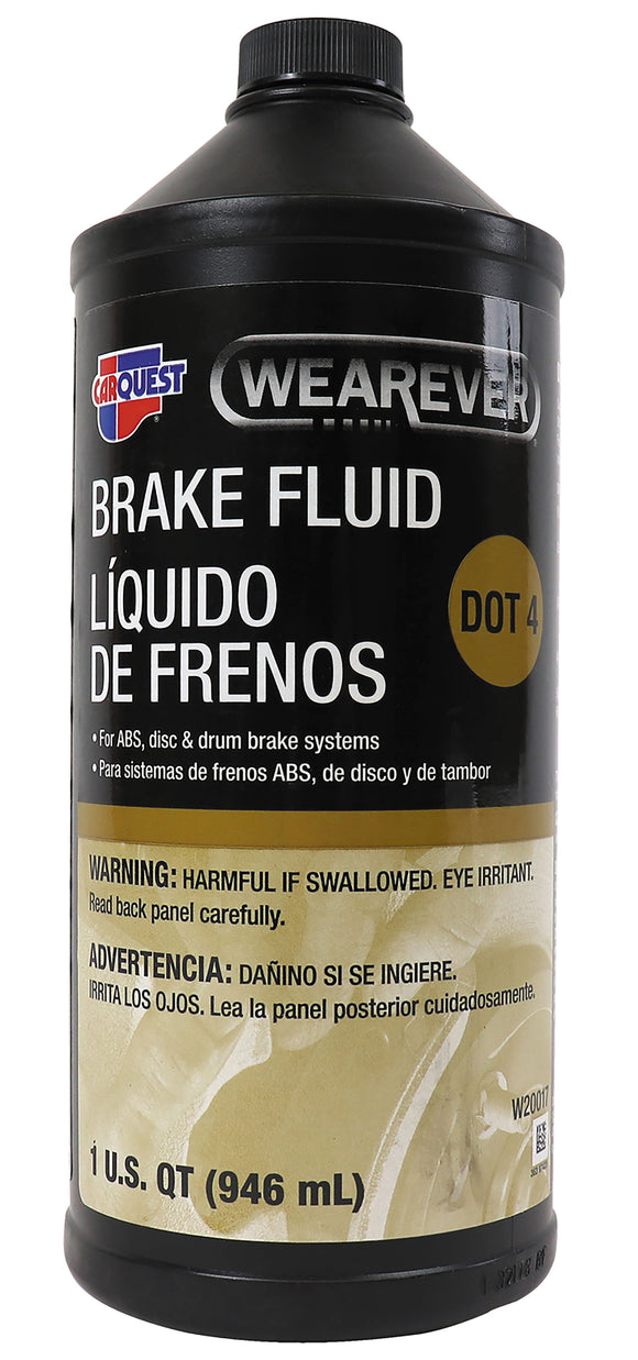 1953-2020 Chevrolet Corvette Brake Fluid. DOT 4 Quart