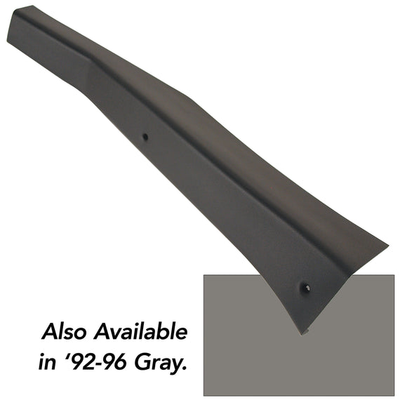 1992-1996 Chevrolet Corvette Door Sill Extension. Gray RH