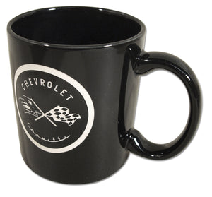 1953-1962 Chevrolet Corvette Coffee Mug - 11oz Black W/C1 Logo