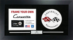 1953-1962 Chevrolet Corvette C1 Frame Your Own W/C1 Emblem