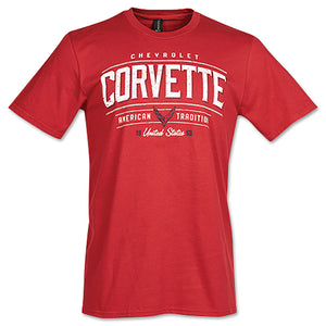 1953-2022 Chevrolet Corvette Since 1953 T-Shirt - Red - Large