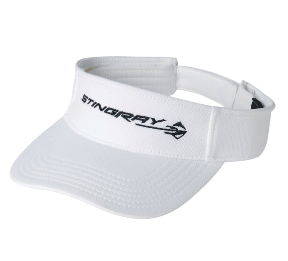 2014-2019 Chevrolet Corvette Visor - White C7 Stingray