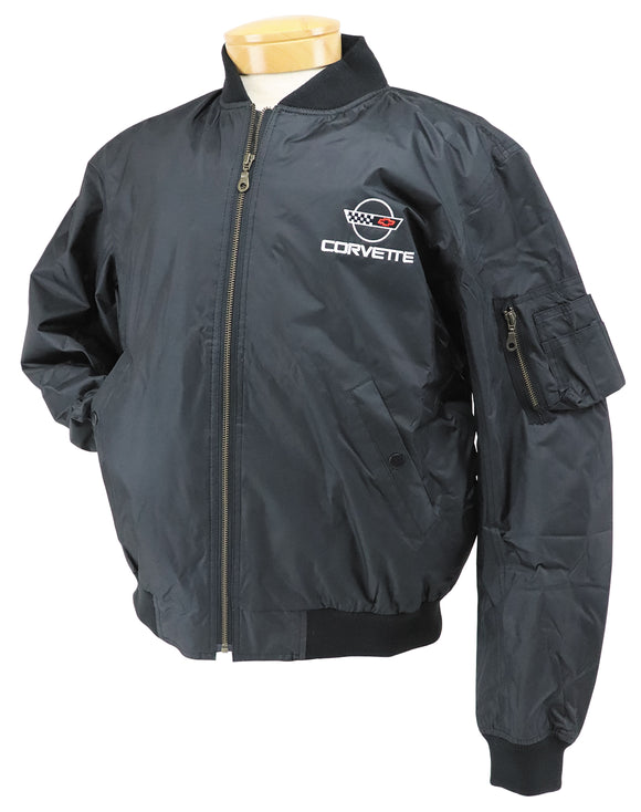 1984-1996 Chevrolet Corvette Mens C4 Aviator Jacket W/Logo - 2XL