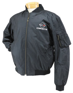 1984-1996 Chevrolet Corvette Mens C4 Aviator Jacket W/Logo - Medium