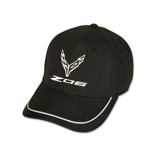 2023-2023 Chevrolet Corvette Silver Accent Hat W/C8 Z06 Logo