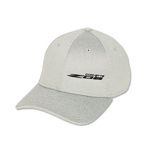 2023-2023 Chevrolet Corvette Script Heathered Hat W/C8 Z06 Logo - Medium/Large