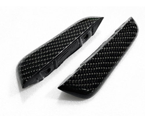 1953-2023 Chevrolet Corvette Carbon Fiber Front Canards Splitter Fins