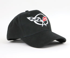 1997-2004 Chevrolet Corvette Cap. Black W/C5 Logo