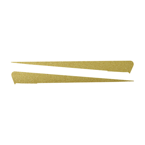 2014-2019 Chevrolet Corvette Side Spear Shadow Stripe - Pair - Stingray - Gloss Metallic Gold