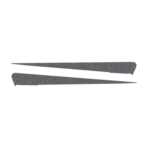 2014-2019 Chevrolet Corvette Side Spear Shadow Stripe - Pair - Stingray - Gloss Metallic Pearl Black