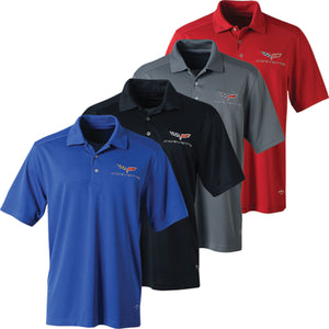 2005-2013 Chevrolet Corvette Mens C6 Polo Callaway - Gray - Large