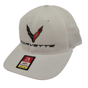 2020-2021 Chevrolet Corvette Cap - C8 Next Generation Staydri - White