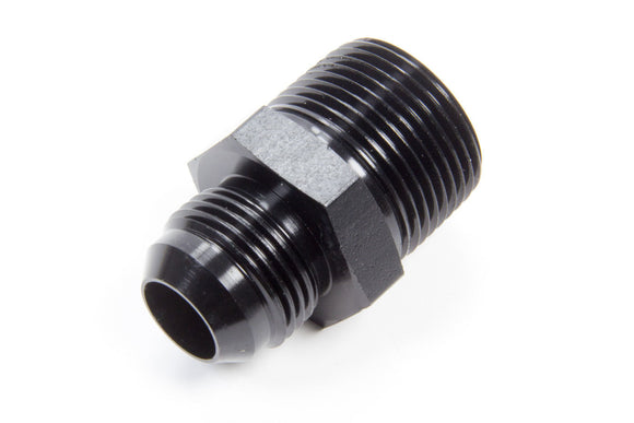 #12 to 1npt Pipe Alum Adapter Black