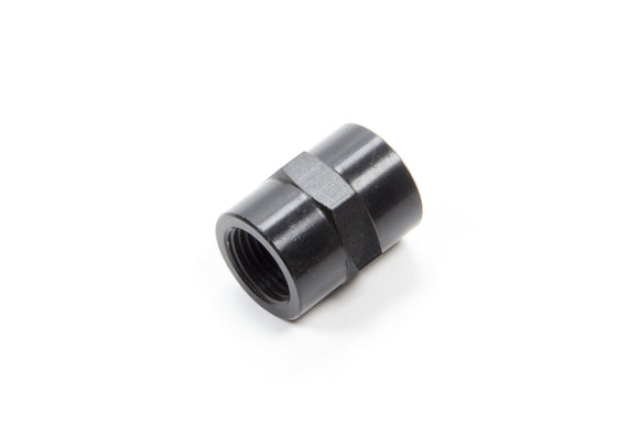 3/8in Alum Pipe Coupler Black