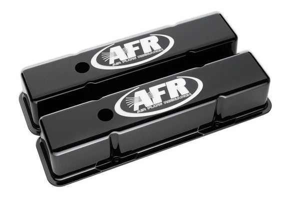 Afr SBC Tall Alum Valve Cvr Black w/AFR Logo – Jayce's Classic Spares