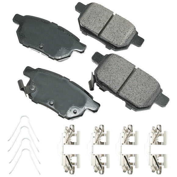 Brake Pad Rear Pontiac Vibe 09-10 Toyota