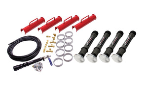 Air Jacks Complete Kit 4pcs 15.25in w/Dirt Foot