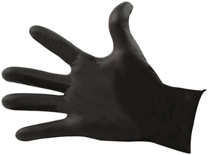 Nitrile Gloves Black Large