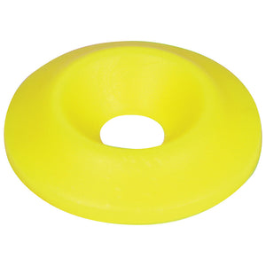 Countersunk Washer Fluorescent Yellow 10pk