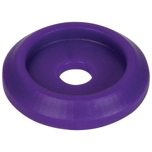 Body Bolt Washer Plastic Purple 10pk