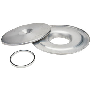 Flat 14in Air Cleaner Kit Plain