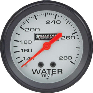 Water Temp Gauge 140-280F 2-5/8in