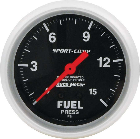 Repl ATM FP Gauge 15psi Sport Comp Discontinued