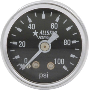 1.5in Gauge 0-100 PSI Dry Type