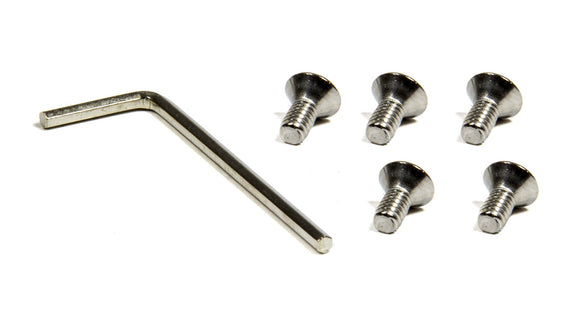Center Cap Replacement Set - 5 Screws & Key