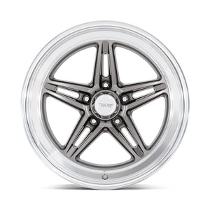 18x10 Goove Wheel 5x4.75 Bolt Circle Anthracite