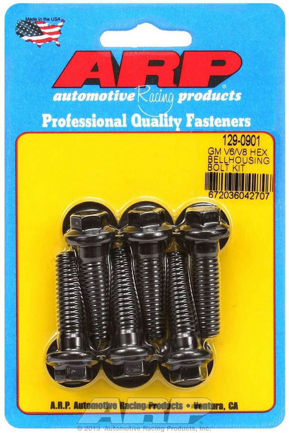 Bellhousing Bolt Kit - 6pt. GM V6/V8