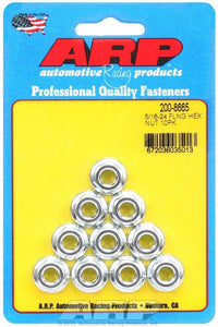 Hex Serrated Flange Nuts 5/16-24 (10)