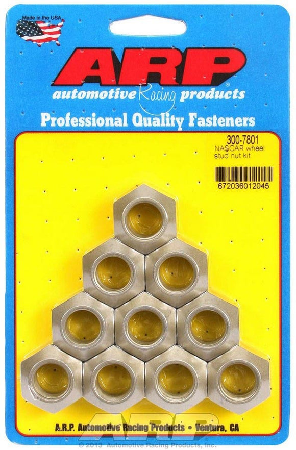 Nascar Wheel Stud Nut Kit (10)