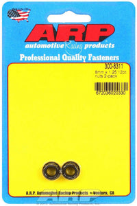 8mm x 1.25 12pt. Nuts (2)