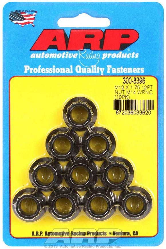 12mm x 1.75 12pt. Nuts (10)