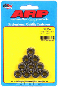 Hex Nut Kit w/Flange 5/16-18 (10pk)