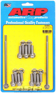 S/S Oil Pan Bolt Kit 12pt. LS1/LS2