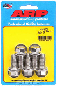 1/2-13 x 1.000 6pt SS Bolt Kit 5pk