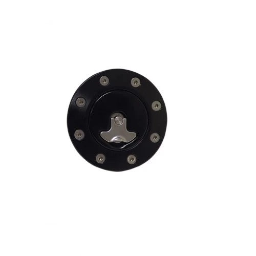 Universal Billet Locking Gas Cap Black