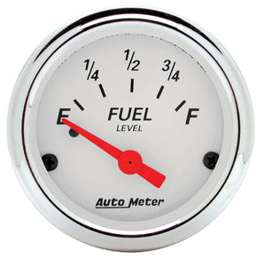 2-1/16in A/W Fuel Level Gauge - GM 0-90 Ohms