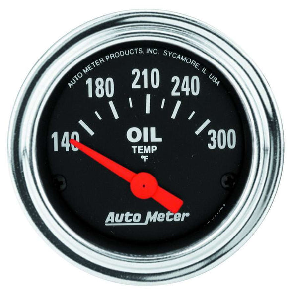 2-1/16in Oil Temp Gauge 140-300