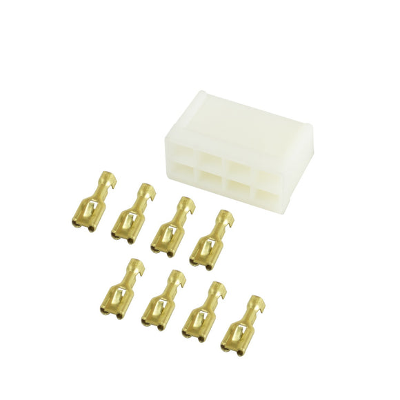 8-Prong Gauge Wiring Terminal Plug - Female