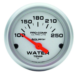 2-1/16in U/L Water Temp Gauge 100-250