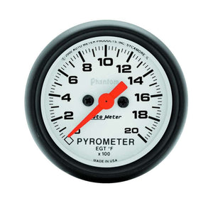 2-1/16in Phantom 2000 Degree Pyrometer