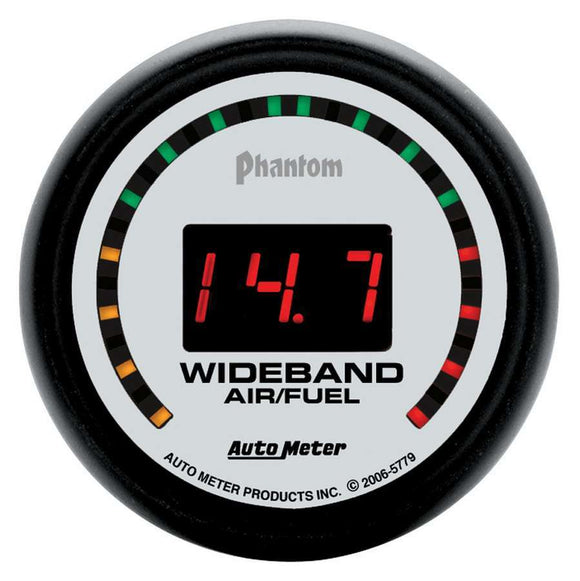 2-1/16 Phantom Air/Fuel Ratio Wideband Gauge