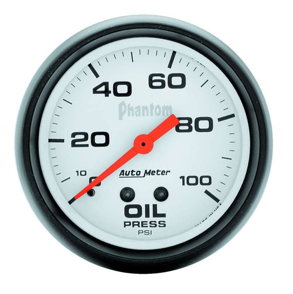 2-5/8in Phantom Oil Pressure Gauge 0-100psi