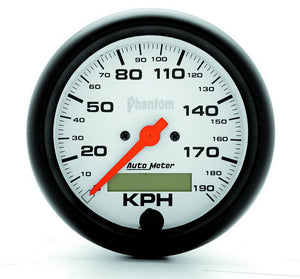 3-3/8 Phantom Speedo - Metric 190KPH